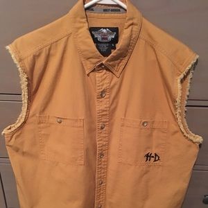Harley Davidson Sleeveless Shirt